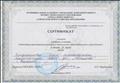Сертификат участника семинара "Методика преподавания шахмат в ДОУ